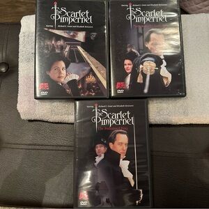 The Scarlet Pimpernel Book 1,2,&3 Dvd Peter Jeffrey Robert Langdon Lloyd BBC A&E
